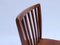 Dining Chairs in Light Mahogany for Fritz Hansen, 1940s, Set of 6, Image 7