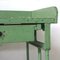 Vintage Industrial Workbench with Cast-Iron Feet 23