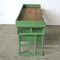 Vintage Industrial Workbench with Cast-Iron Feet 27