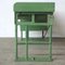 Vintage Industrial Workbench with Cast-Iron Feet 25