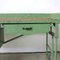 Vintage Industrial Workbench with Cast-Iron Feet 22