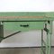 Vintage Industrial Workbench with Cast-Iron Feet, Image 22