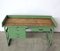 Vintage Industrial Workbench with Cast-Iron Feet, Image 3