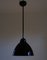 Vintage German Industrial Enamel Ceiling Light, 1950s, Image 9