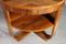 Table Basse Vintage Art Deco en Noyer 10