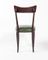 Customizable Italian Dining Chairs, 1950s, Set of 6 5