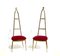 Chaises par Pozzi & Verga, 1950s, Set de 2 2