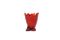 Rote Vintage Vase aus Harz von Gaetano Pesce 1