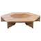 Brutalist Brasero N°2 Fire Bowl with Benches by Yoan Claveau de Lima for Les Choses Edition, Set of 7 1