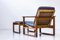 Easy Chair and Ottoman by Børge Mogensen for Fredericia, 1950s 4