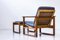 Easy Chair and Ottoman by Børge Mogensen for Fredericia, 1950s, Image 4