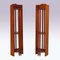 Antique Mahogany Shelves, Set of 2 1