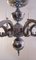 Lámpara de araña italiana barroca, años 50, Imagen 2