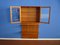 Danish Teak Shelving System with Glass by Poul Cadovius for Cado, 1960s 2
