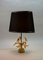 Mid-Century Brass Fleur de Lis Table Lamp, 1960s 4