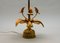 Mid-Century Brass Fleur de Lis Table Lamp, 1960s 7