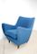 Fauteuil Bleu par Guglielmo Veronesi, 1950s 4