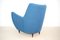 Blue Armchair by Guglielmo Veronesi, 1950s 8
