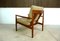 Danish Teak and Wool Easy Chair by Grete Jalk for Cado, 1960s 3