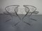Italian Chromed Dining Chairs by Gastone Rinaldi for Thema, 1970s, Set of 4 13