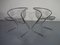 Italian Chromed Dining Chairs by Gastone Rinaldi for Thema, 1970s, Set of 4, Image 13