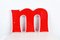 Vintage Letter M Sign, Image 1