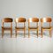 Model 122 Teak Chairs by Børge Mogensen for Søborg Mobler, 1960s, Set of 4 5