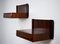 Mid-Century Wall-Hanging Shelves with Drawers, 1960s, Set of 2 22