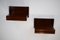 Mid-Century Wall-Hanging Shelves with Drawers, 1960s, Set of 2 19