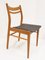 Mid-Century Danish Teak & Leatherette Chairs, 1960s, Set of 4, Image 1