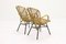 Chaises d'Appoint en Rotin par Dirk van Sliedregt, 1950s, Set de 2 6