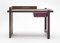 Ziricote & Amaranth Wood Desk by Antonio Aricò for Editamateria 1