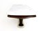 Italian Rosewood and Beech Dining Table with Portuguese Pink Marble Top and Base, 1950s, Image 4
