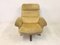Danish Leather Reclining Swivel Chair from Dyrlund, 1970s 7