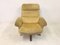 Danish Leather Reclining Swivel Chair from Dyrlund, 1970s, Image 7