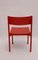 Stackable Red Dining Chairs from E. & A. Pollak, Set of 6, Image 7