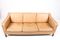 3-Seater Danish Tan Leather Sofa, 1980s 3