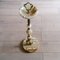 Onyx & Brass Ashtray Stand with Dolphin Base, 1960s, Image 2