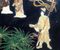 Antiker Wandschirm mit Edelsteinen & Jade 23