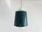 Vintage Opaline Glass Pendant Lamp, 1960s 2