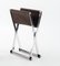 Andrea Foldable Stool In Leather By Enrico Tonucci , Tonucci Collection 2