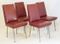 Mid-Century French Steel and Leatherette Chairs from Erton, 1950s, Set of 4 2