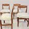 Chaises Vintage par Guillerme & Chambron pour Maison Française, Set de 4 3