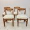 Vintage Chairs by Guillerme & Chambron for Maison Française, Set of 4, Image 1