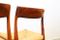 Tavolo e 4 sedie da pranzo in palissandro di Niels Otto Moller per J.L. Mollers, Danimarca, anni '50, Immagine 9