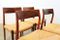 Danish Rosewood Dining Room Set by Niels Otto Moller for J.L. Møllers, 1950s, Table and 4 Chairs, Image 7