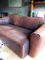 DS 47 Three-Seater Sofa & Ottoman in Thick Neck Buffalo Leather from de Sede, 1970s 20