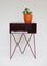 Robot Side Table in Beetroot by &New 2