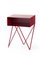 Robot Side Table in Beetroot by &New 1
