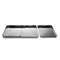 Large Rectangular Masai Tray in Polished Aluminum by Aldo Cibic for Paola C, 2007 3
